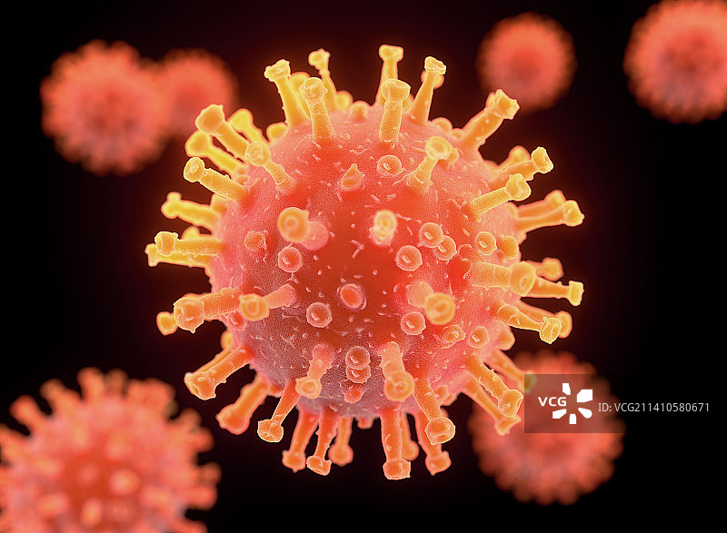 冠状病毒插画图片素材