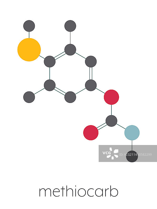 灭蚜威农药分子结构示意图图片素材