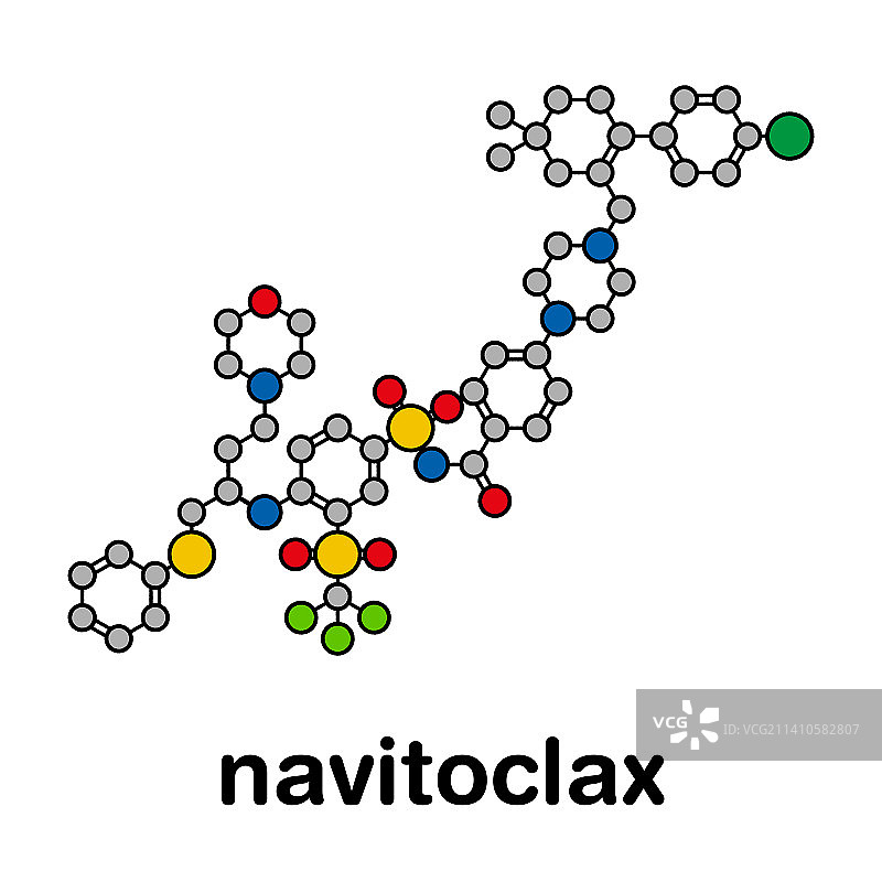 Navitoclax药物分子图图片素材