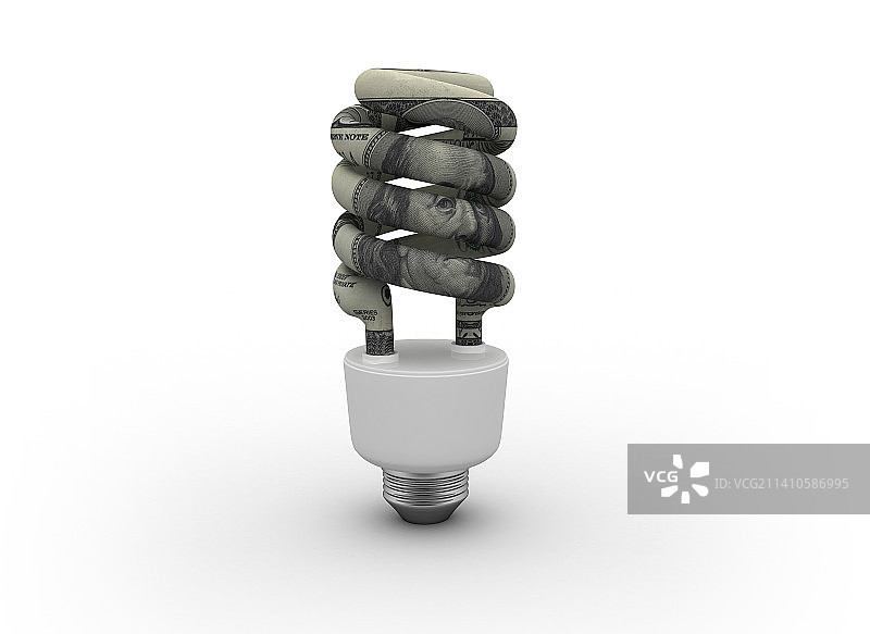 节能灯泡插图图片素材