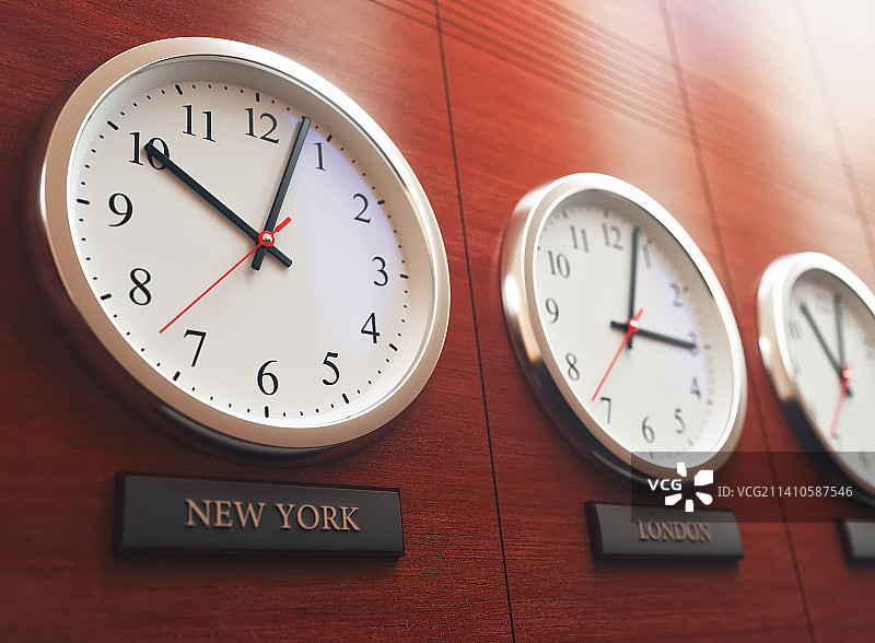 时钟插画图片素材