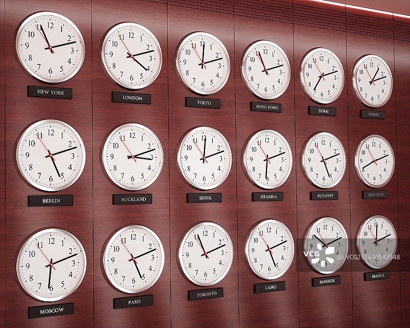 时钟插画图片素材