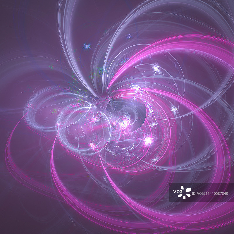 抽象分形插图图片素材