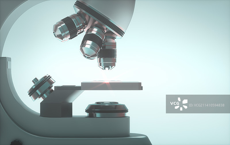 光学显微镜，图示图片素材