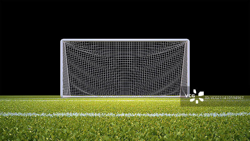 足球门插画图片素材