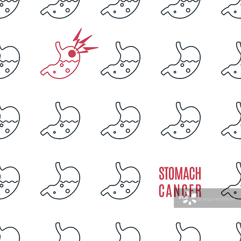 胃癌概念图图片素材