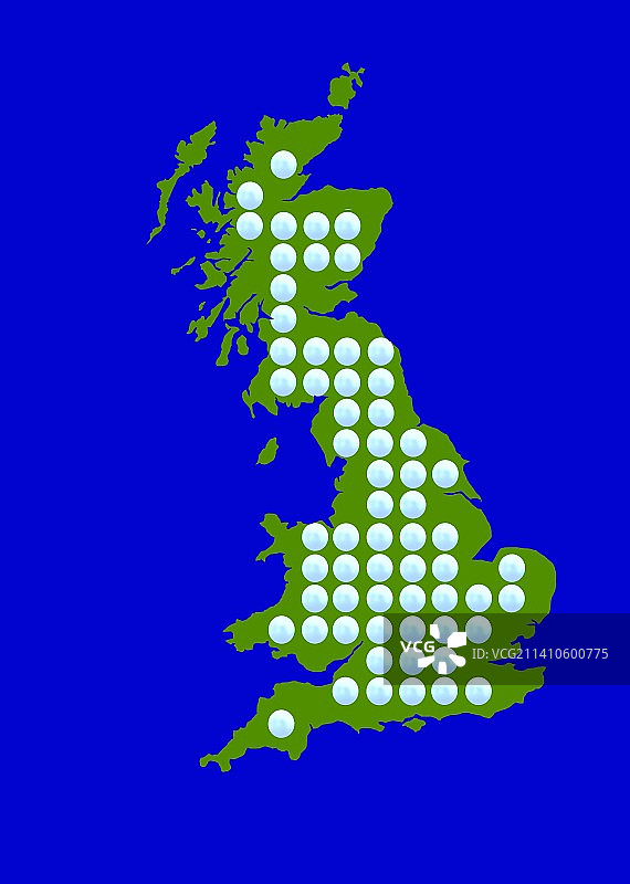 英国镜面阵列示意图图片素材