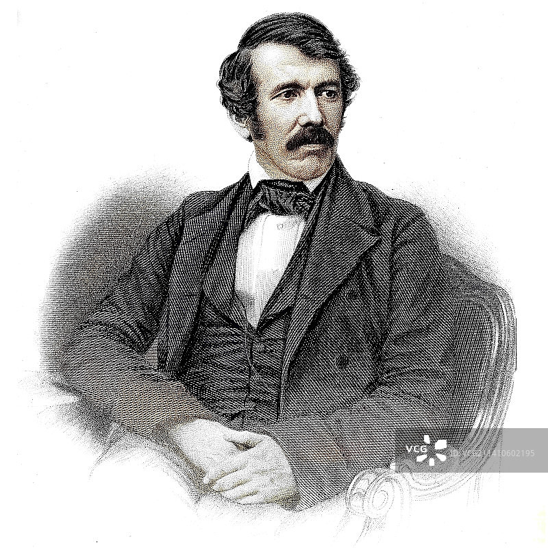 大卫·利文斯通，苏格兰探险家图片素材