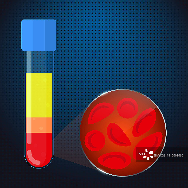 血液组成概念图图片素材