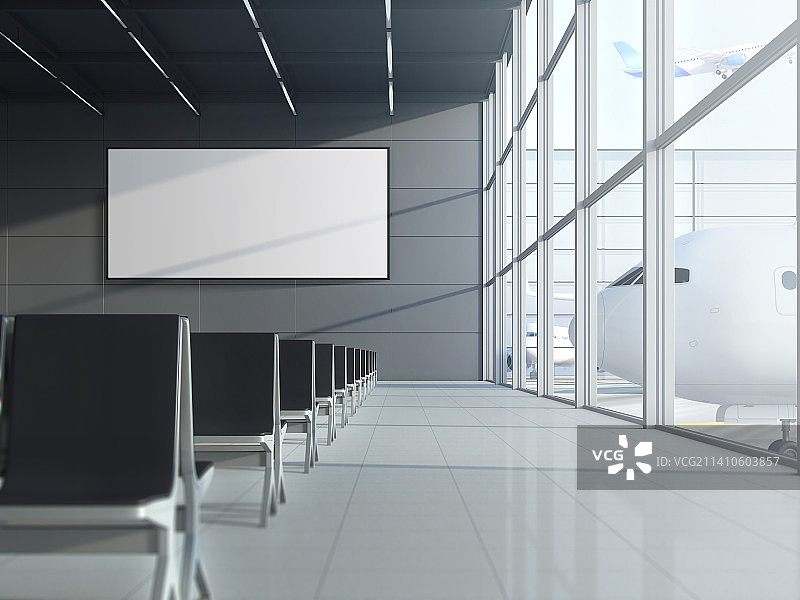 航空主题广告模板插画图片素材