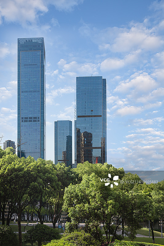 金融商务区写字楼图片素材