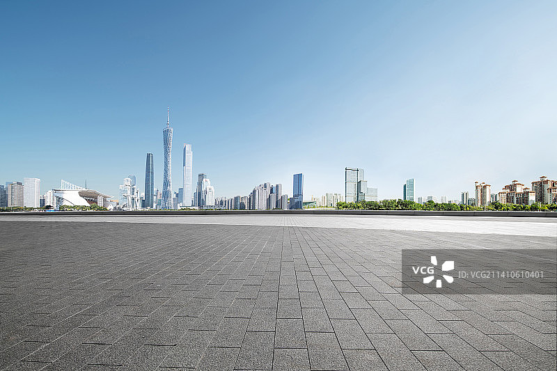 广州天际线城市风光图片素材