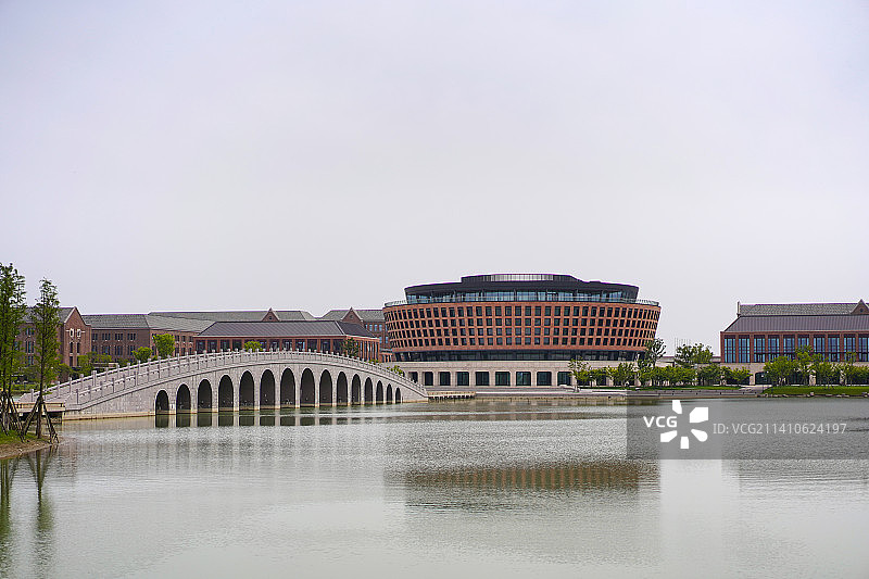 浙江大学海宁校区建筑风景图片素材