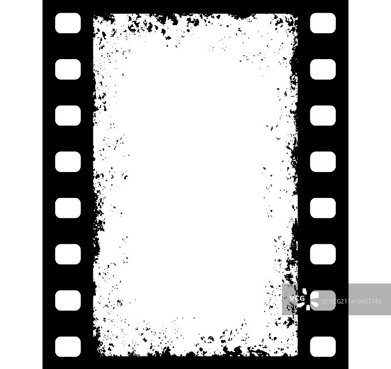 老旧的电影胶片纹理图片素材