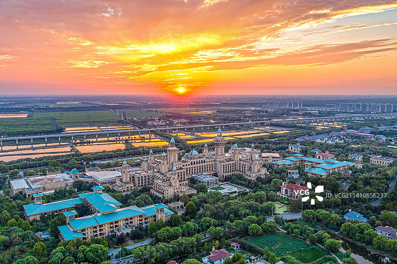 宝坻温泉城图片素材