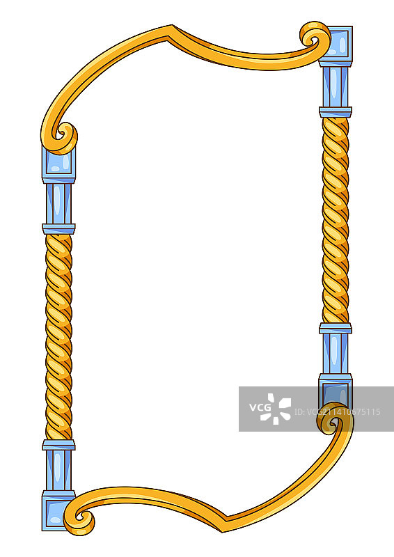 复古边框抽象装饰画图片素材
