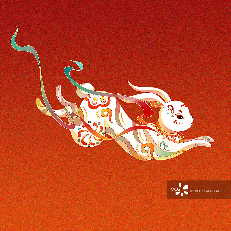 兔子插画图片素材