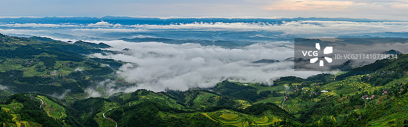 大岭云海图片素材