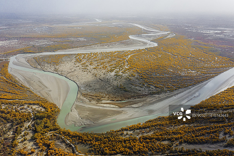 塔里木河图片素材