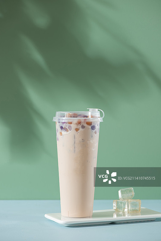 芋圆珍珠奶茶图片素材