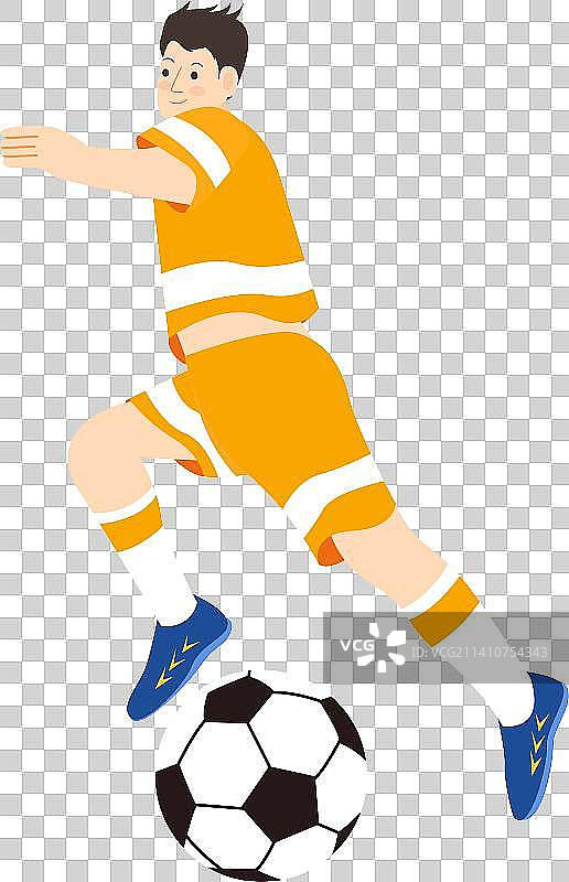 卡通节日运动会青年节世界杯男人大学生青年职工团队团建运动会竞赛运动训练锻炼踢足球扁平矢量插画免抠元素图片素材