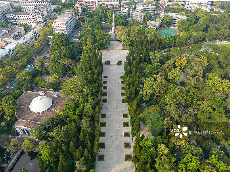 广州起义烈士陵园图片素材