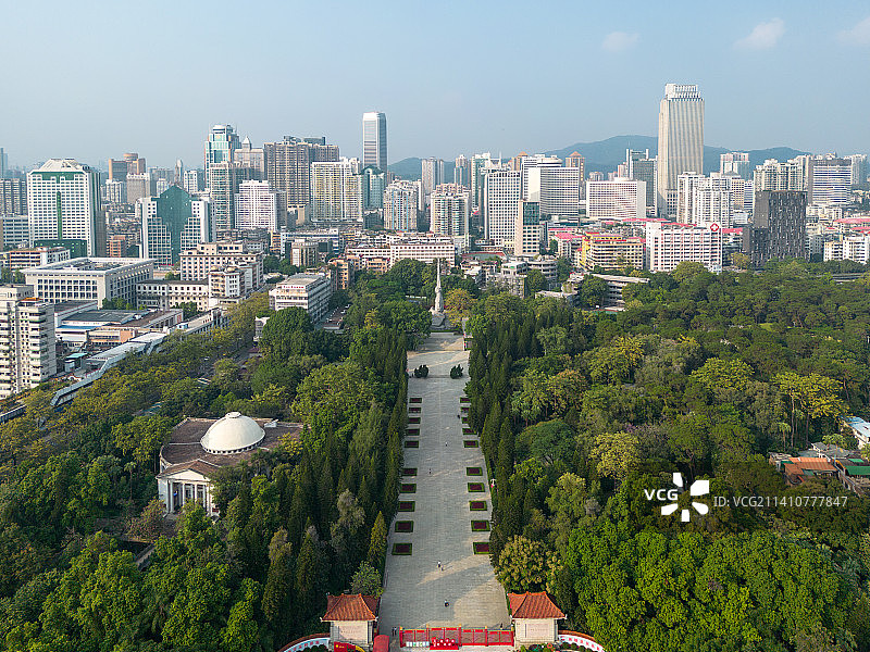广州起义烈士陵园图片素材