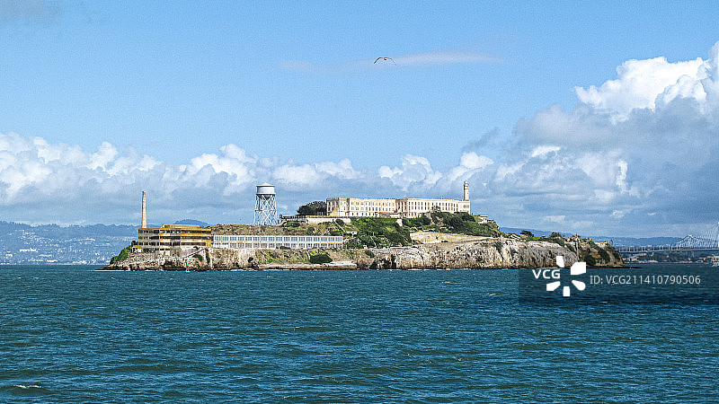 旧金山恶魔岛图片素材