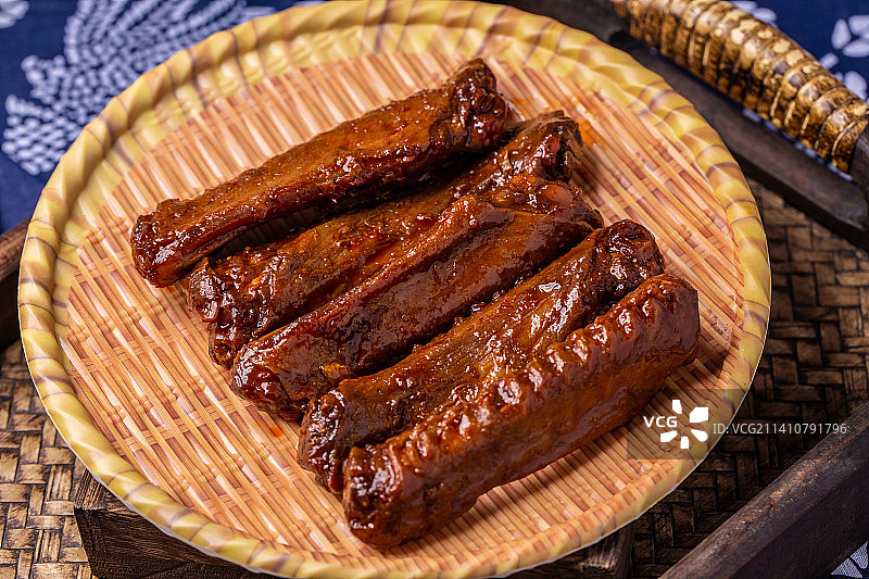 中式小吃武汉鸭翅图片素材