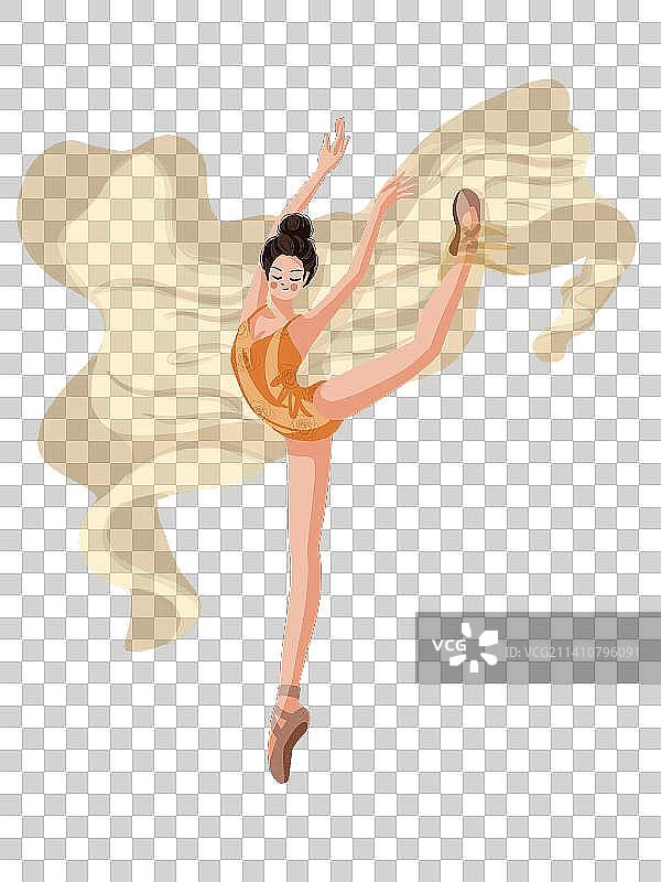芭蕾舞者免抠人物图片素材