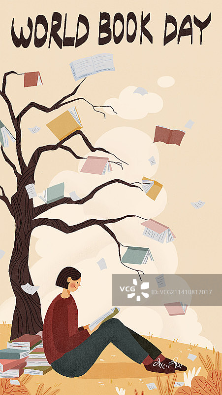 世界读书日，阅读图片素材