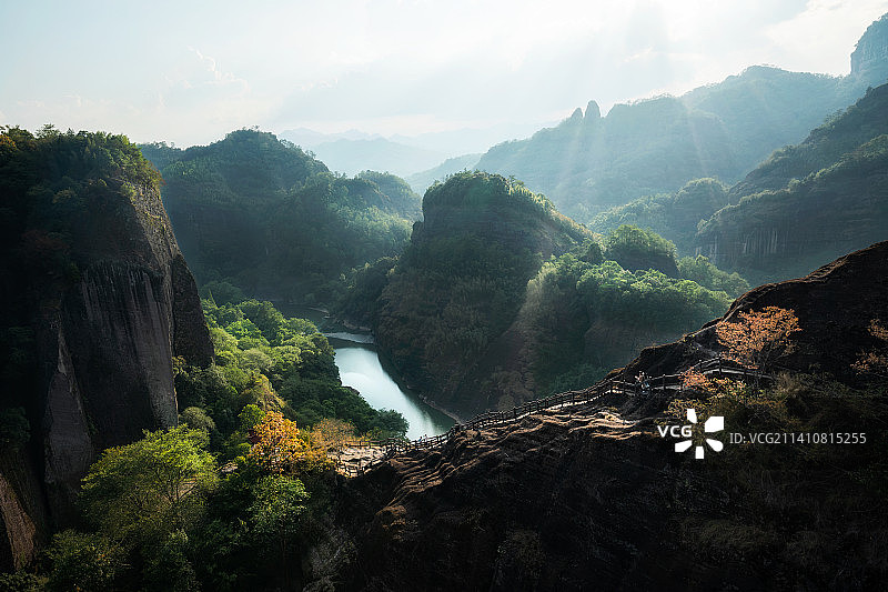 武夷山天游峰图片素材