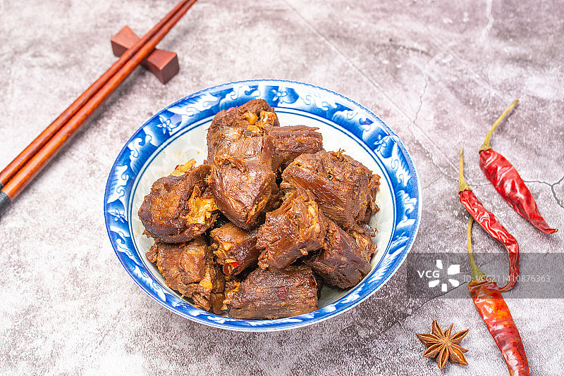 川味卤鸭脖美食小吃图片素材