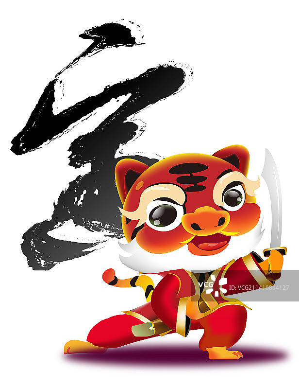 卡通十二生肖吉祥物江湖众生相图片素材