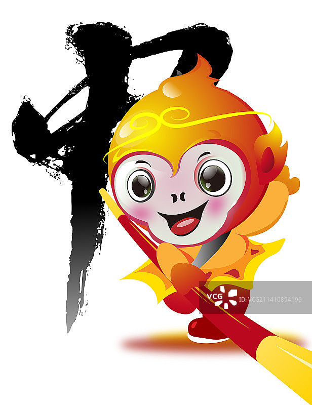 卡通十二生肖吉祥物江湖众生相图片素材