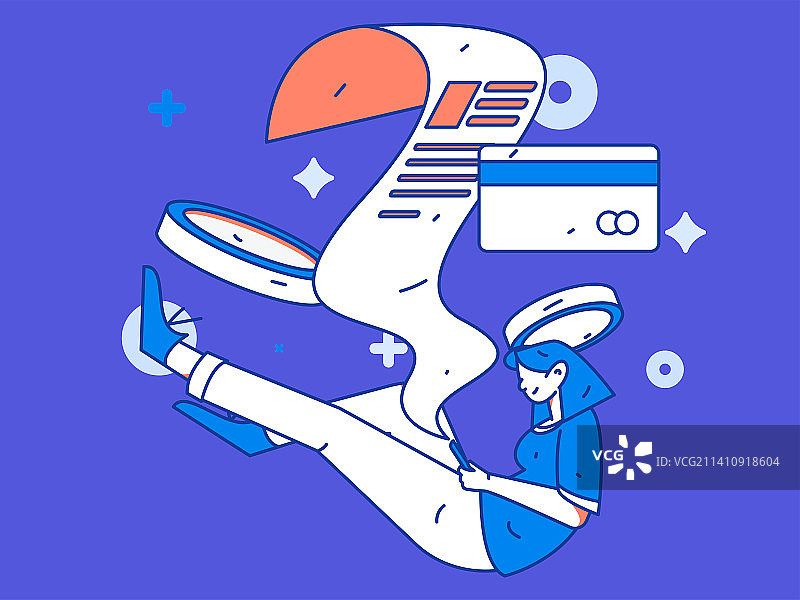 网络支付安全人物扁平矢量概念运营插画图片素材