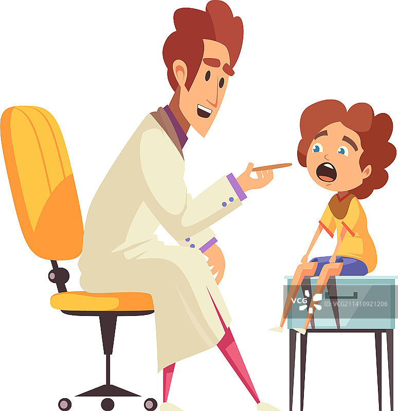 卡通儿科医生图片素材