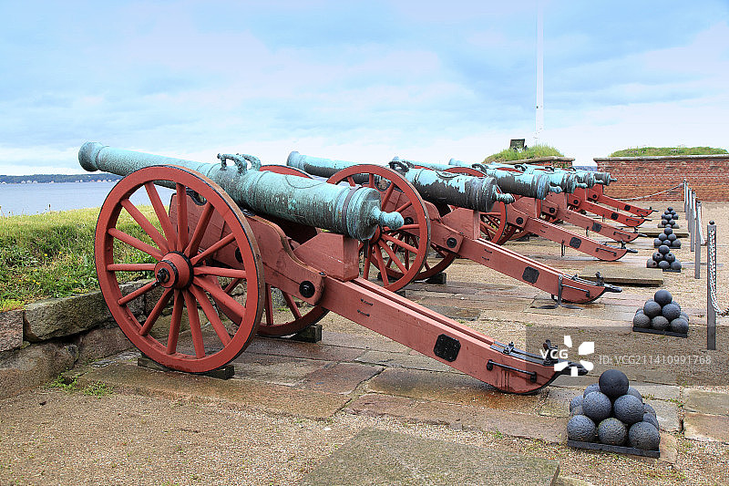 丹麦哥本哈根“哈姆雷特城堡”图片素材