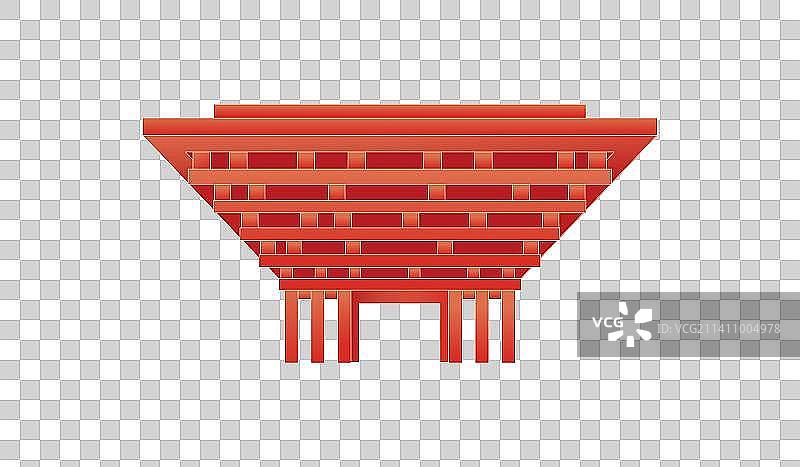 上海地标中华艺术宫图片素材