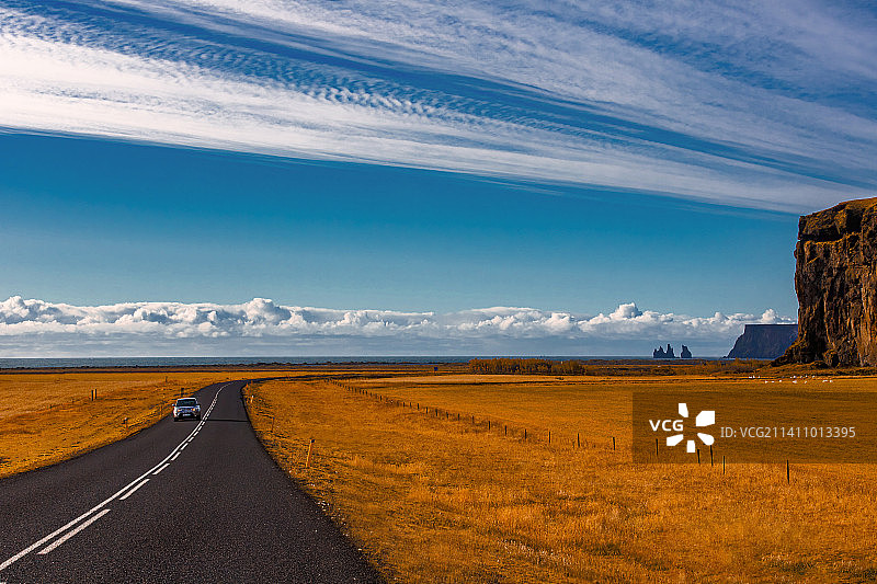 冰岛环岛公路风光图片素材