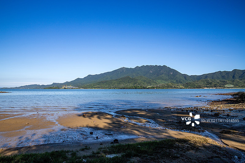 深圳大鹏新区坝光白沙湾公园图片素材