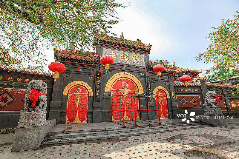 黑龙江省哈尔滨市极乐寺图片素材