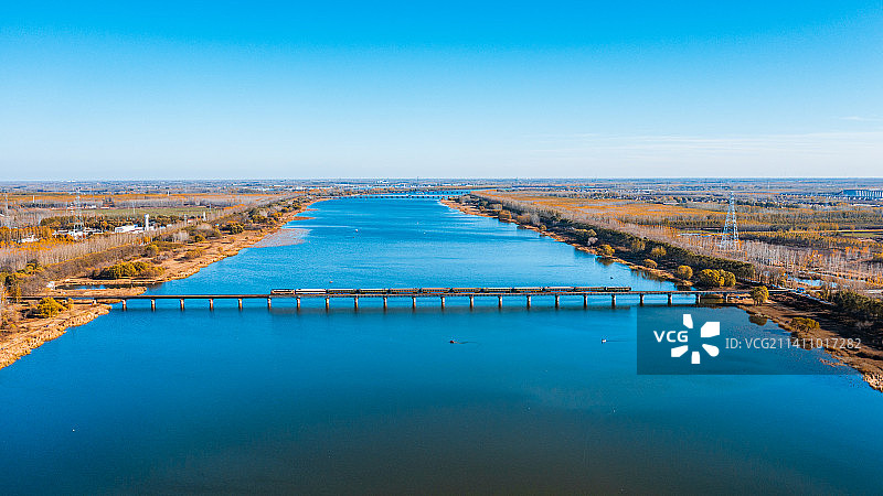 秋日潮白图片素材