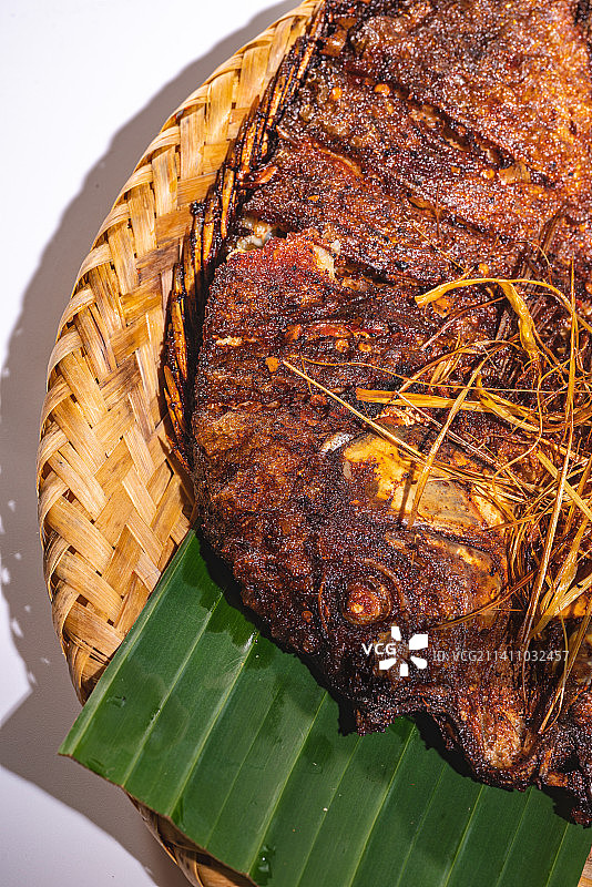 泰式烤鱼图片素材