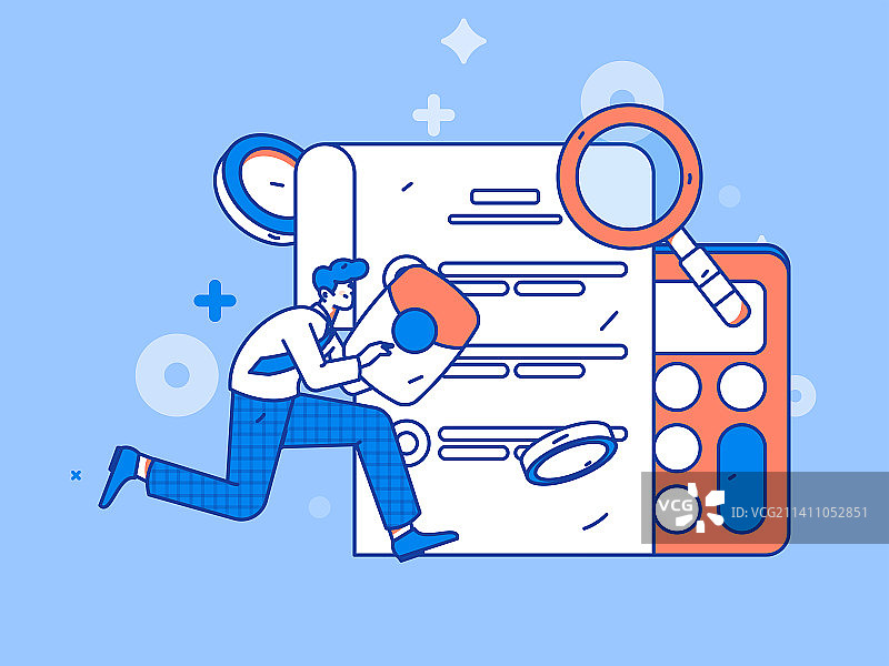 互联网金融理财投资扁平矢量概念运营插画图片素材