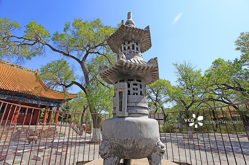黑龙江省齐齐哈尔市大乘寺：香炉图片素材