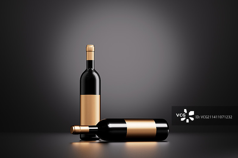 三维渲染的葡萄酒图片图片素材