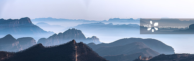 巍巍太行山图片素材