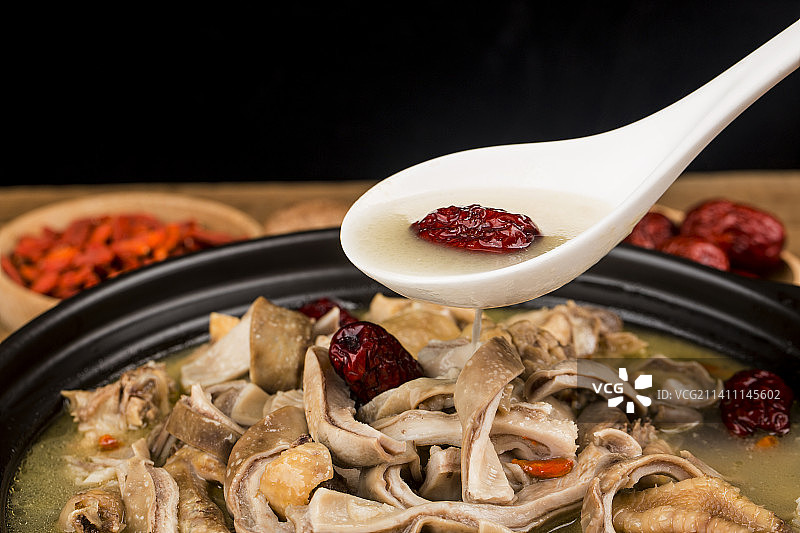 猪肚鸡汤图片素材