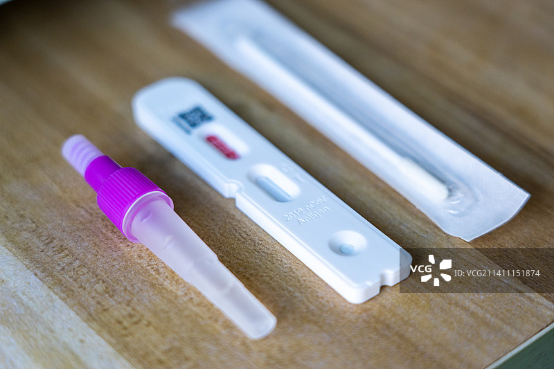 新冠病毒抗原检测试剂盒，抗原试剂检测图片素材